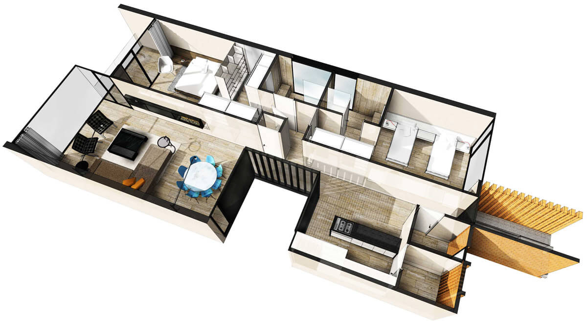 Departamento Tipo Cantalagua. Juriquilla.